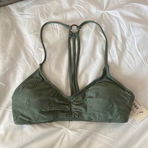 NWT Roxy Cactus Bikini “Pretty Halter”